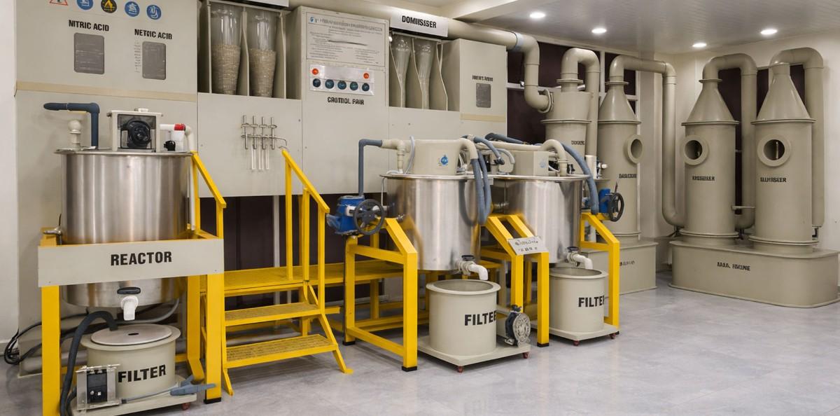 High-purity silver refining process at Venus Precious Metals