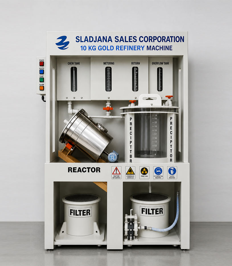 10kg Gold Refining Machine
