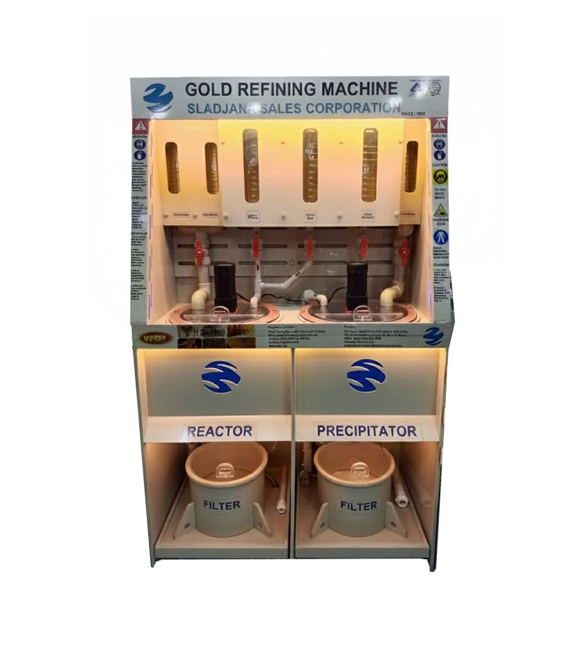 Gold and silver metal refining solutions