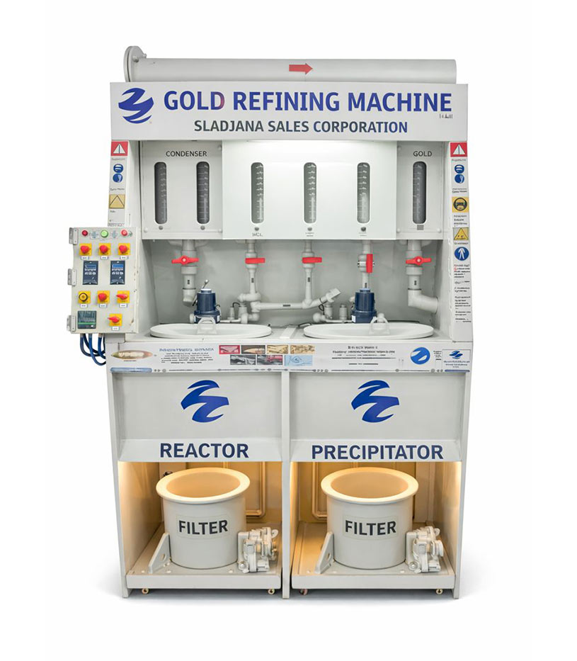 Advanced gold and silver refining services