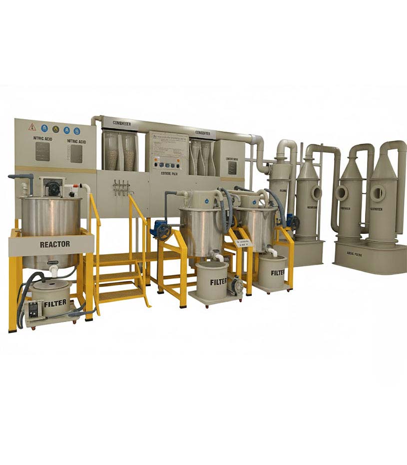 100kg Silver Refining Machine